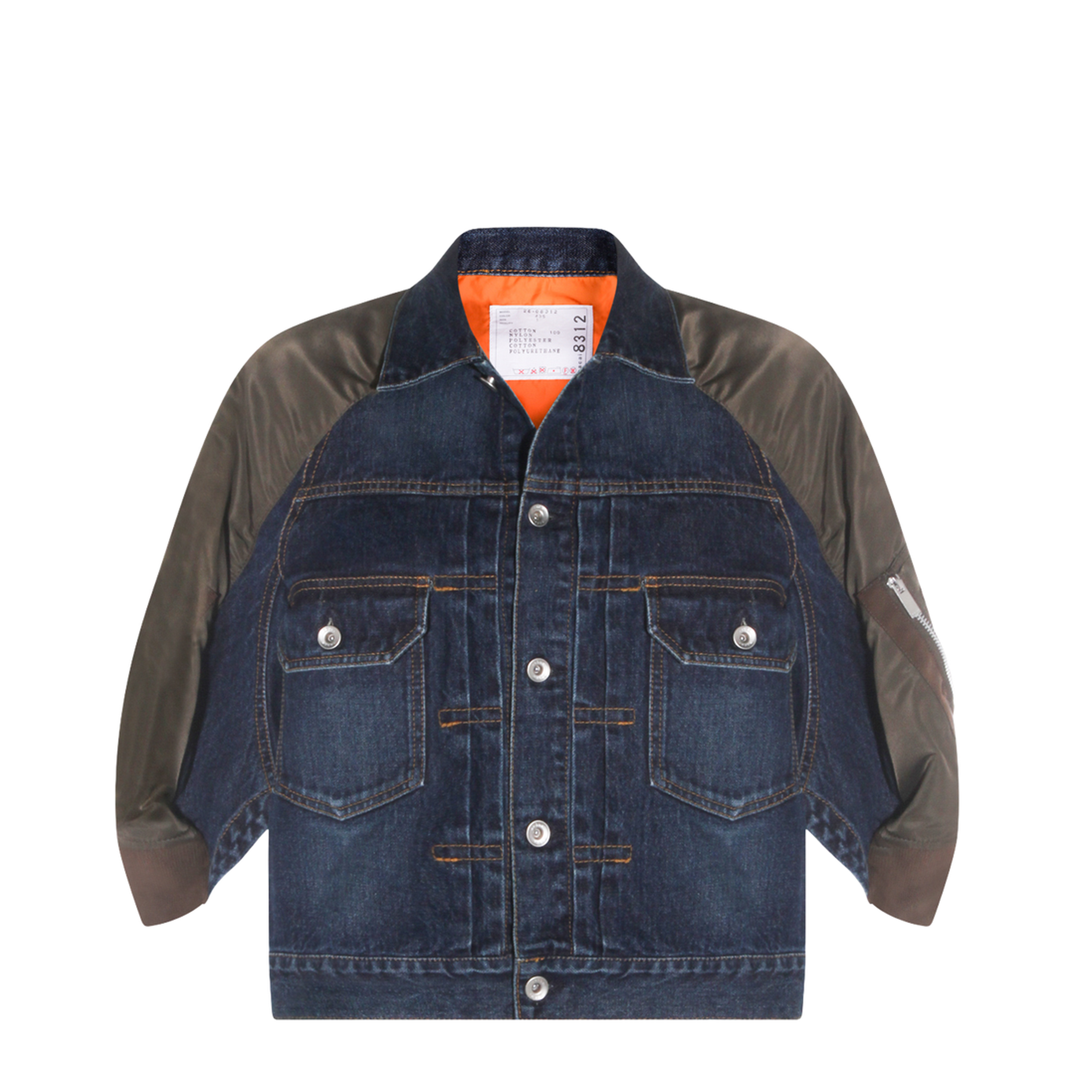 Denim Bomber Jacket