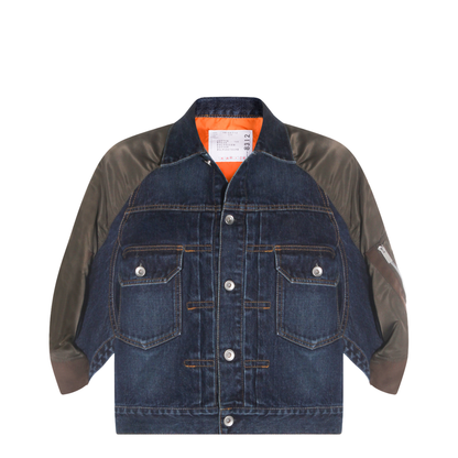 Denim Bomber Jacket