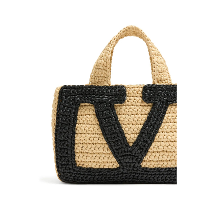 Viva Superstar Small Raffia Shopper