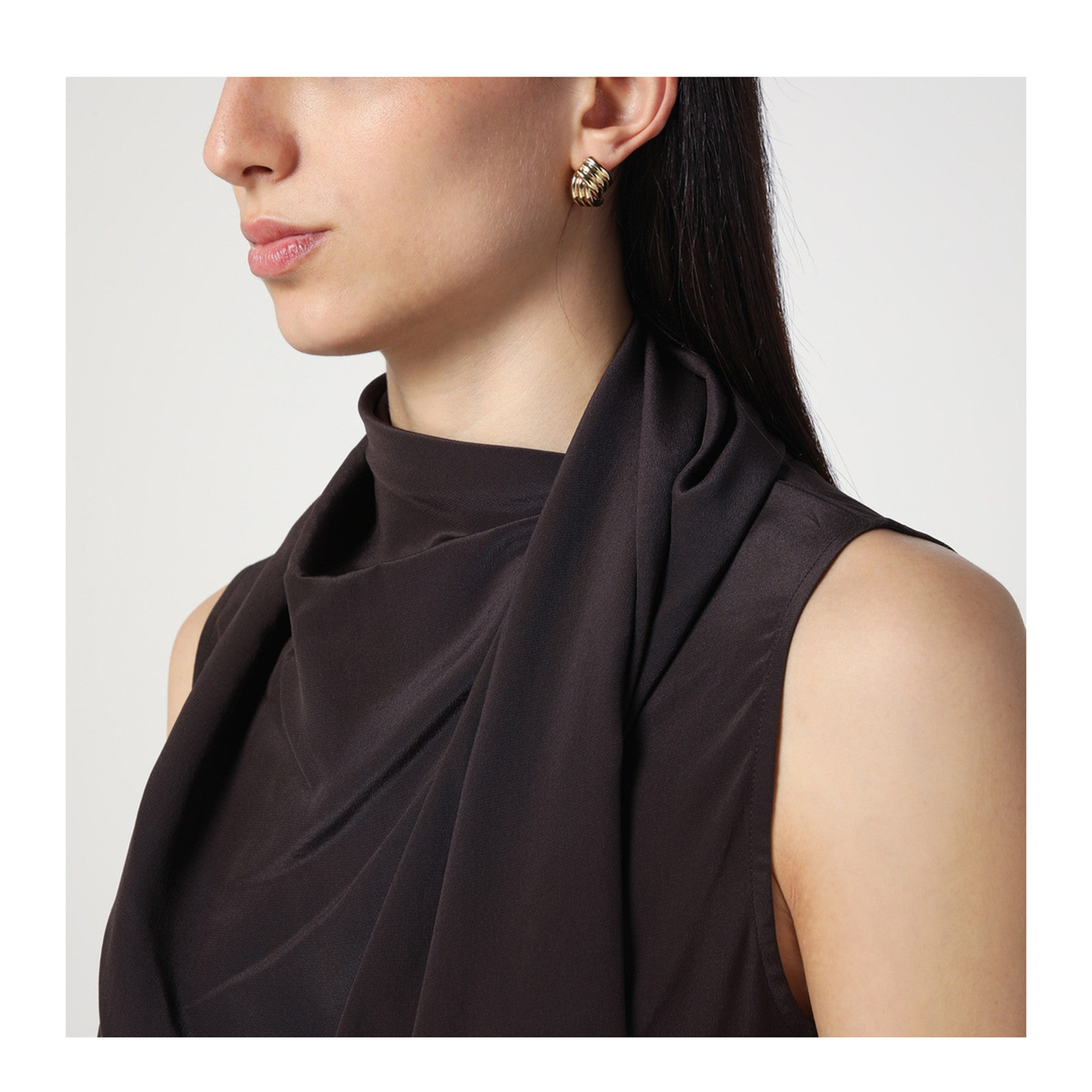 MAYFEYR - Parosh - Brown Silk Blouse - D311642VI086