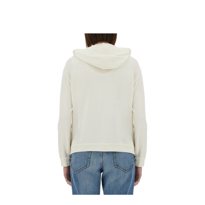 Cotton and Silk Blend Hoodie