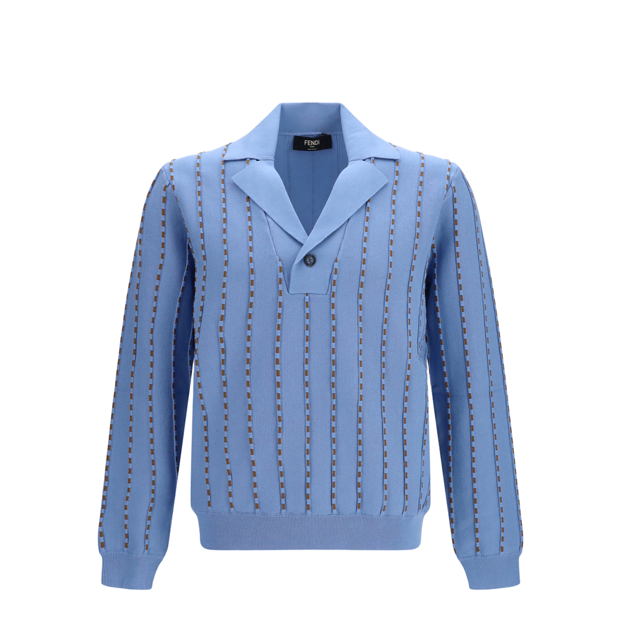 MAYFEYR - Fendi - Trompe-L'Œil Selleria Knit Sweater - FZC171AWZ1