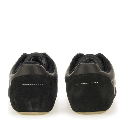 Calf Leather Slim Sneakers