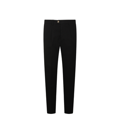 Black Cotton Pants