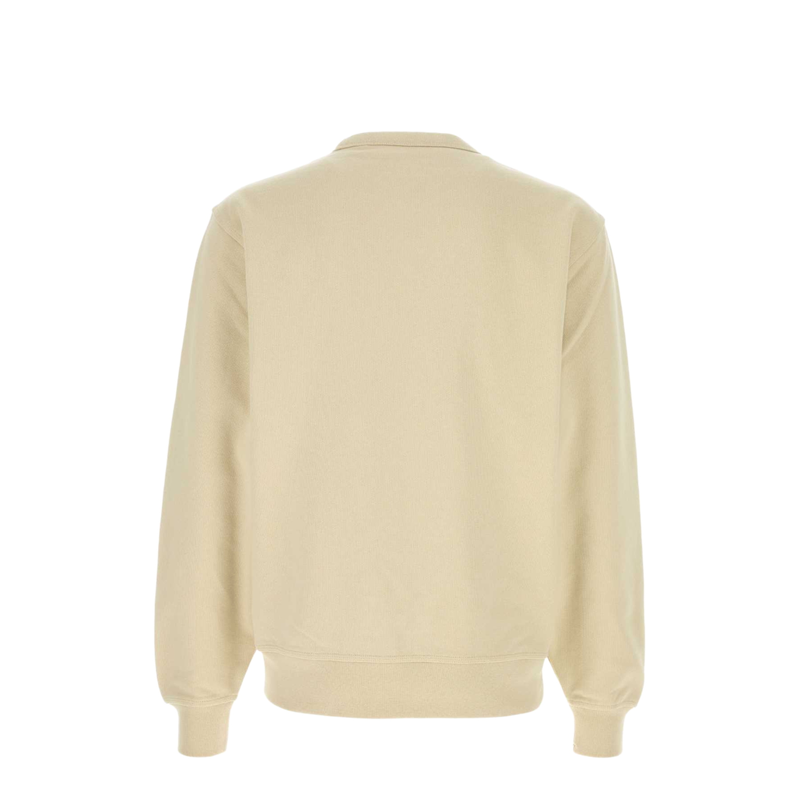 Cotton Sweatshirt with Check Label