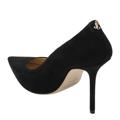 Pumps in Black Suede