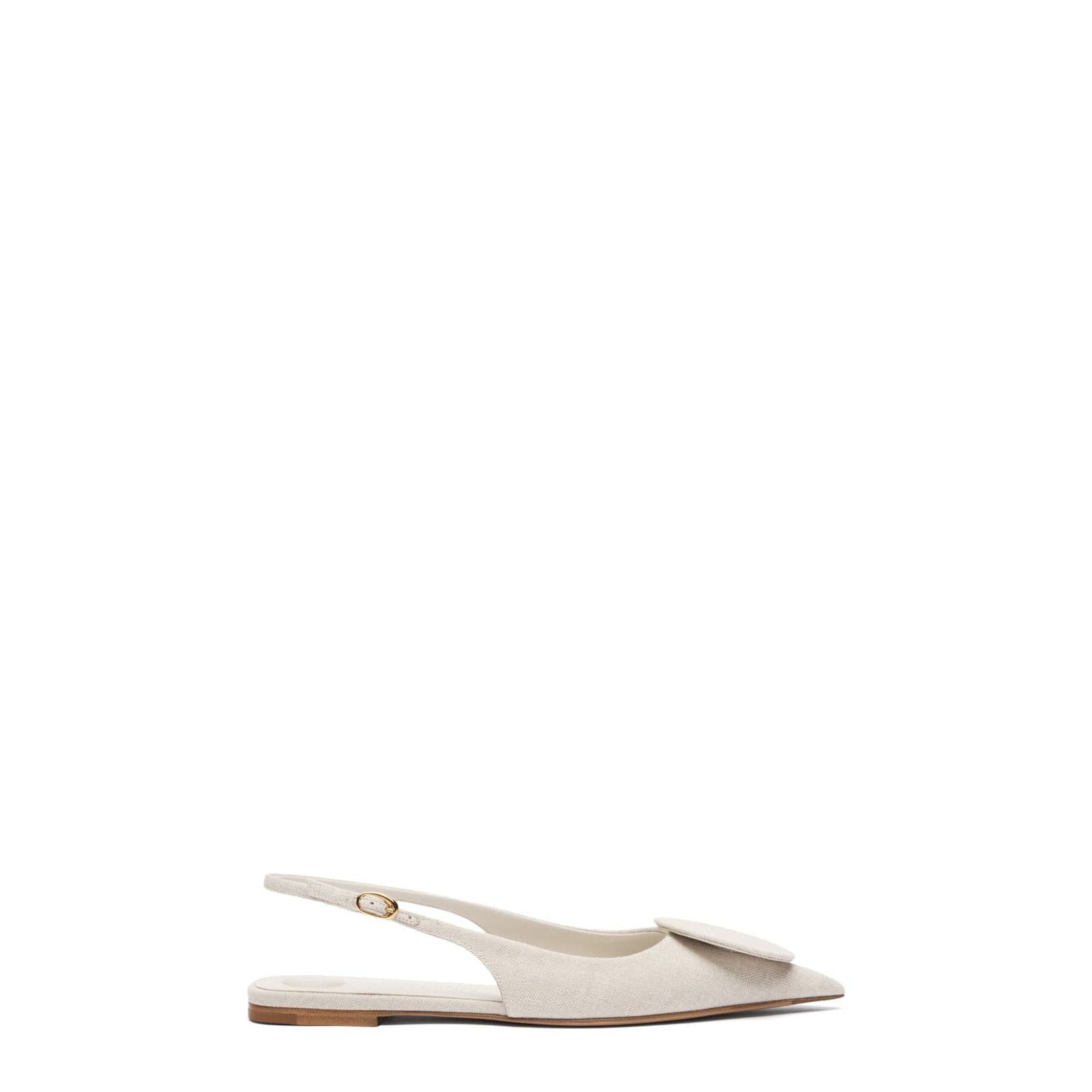 JACQUEMUS Flat shoes Grey