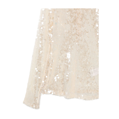 Sequined Top In White