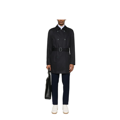 MAYFEYR - Herno - Double-Breasted Trench Coat In Dean - IM000364U13238