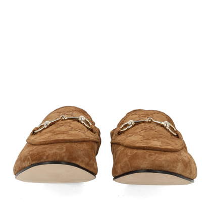 Jordaan Loafer in Brown GG Suede