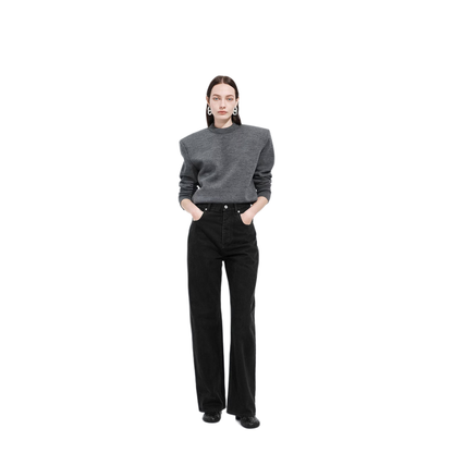 MAYFEYR - Bottega Veneta - Faded Black Wide Leg Jeans - 862817V69O01000