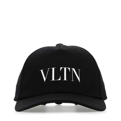 Black Gabardine Baseball Cap
