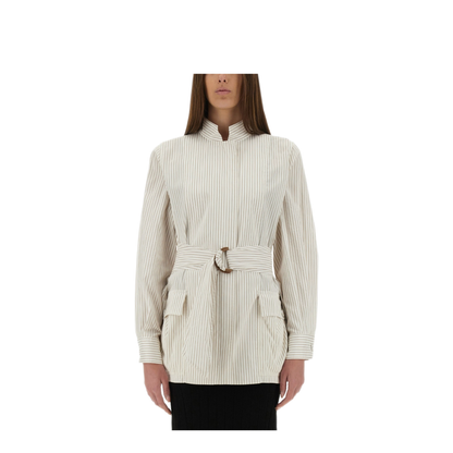 Blouson Cotton White
