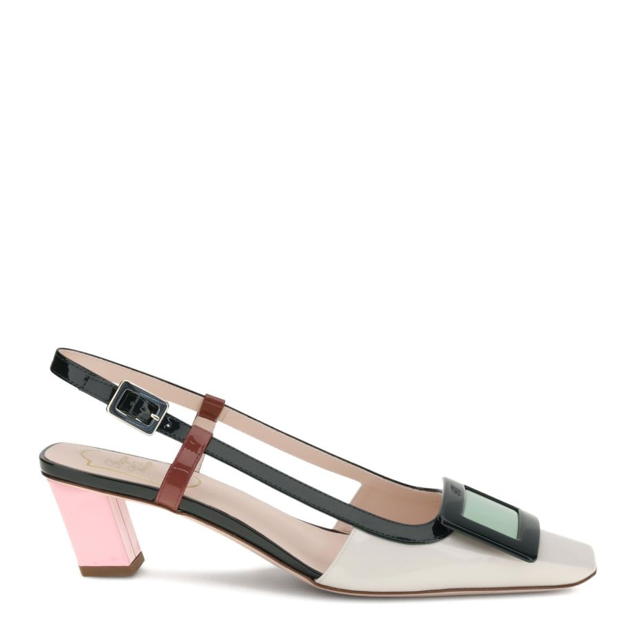 Slingback Pumps in Patent Leather