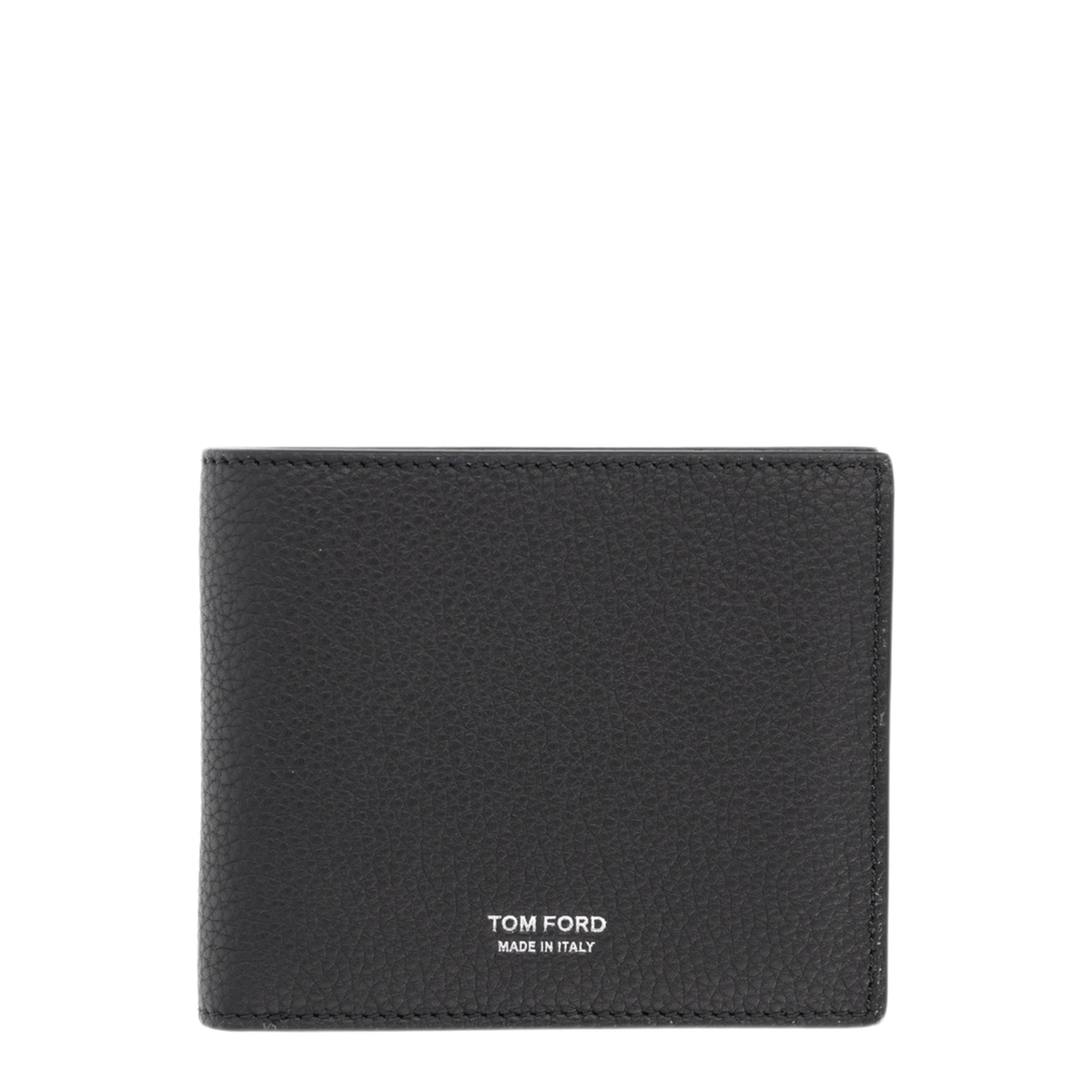 Tom Ford Grained Leather Bifold Wallet - Black