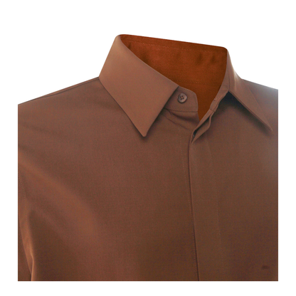 Rust-coloured Wool Shirt