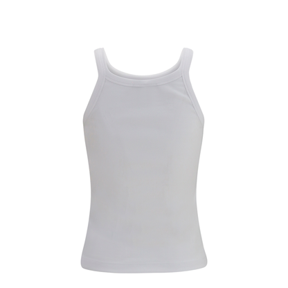 MAYFEYR - Fendi - Ribbed Cotton Tank Top - FS7966AW87