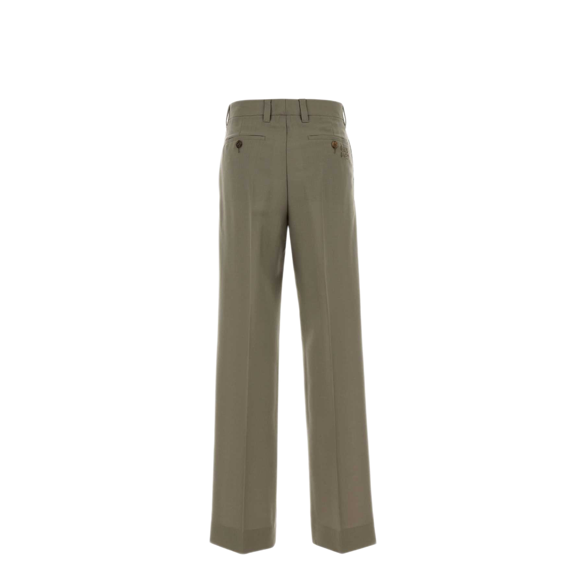 MAYFEYR - Miu Miu - Sage Green Mohair Blend Palazzo Pant - MP1942SOOO12I1F034X
