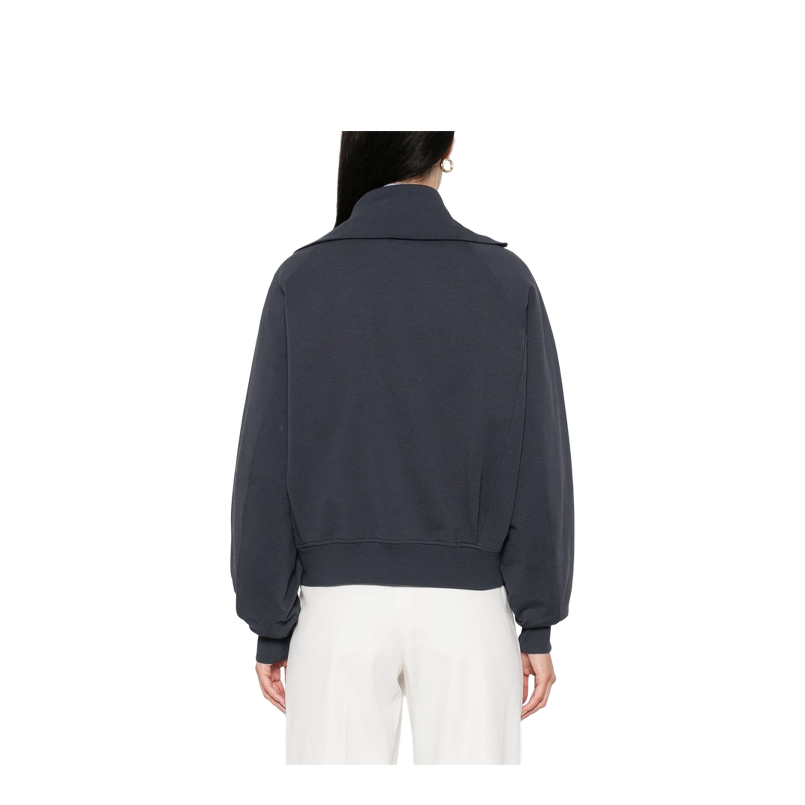Cotton Zipped Sweatshirt