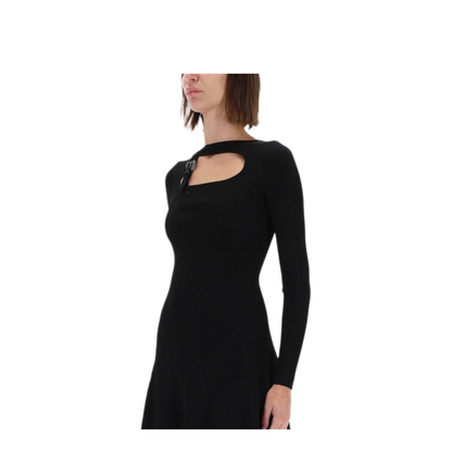 MAYFEYR - VERSACE JEANS COUTURE - Baroque Buckle Dress - 79HAOM01CMH23899