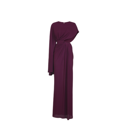 MAYFEYR - GIAMBATTISTA VALLI - Purple Long Dress - 25FWSVTE501080JER6632