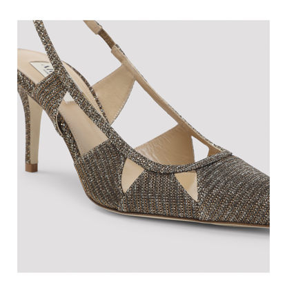 MAYFEYR - ARTEANA - Savona Glitter Pumps - AW26SAVCAMGSP75CAMEL