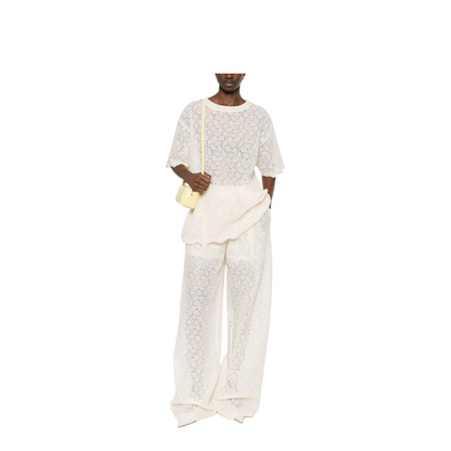 MAYFEYR - Ermanno Scervino - Trousers White - D482P360EQF20304