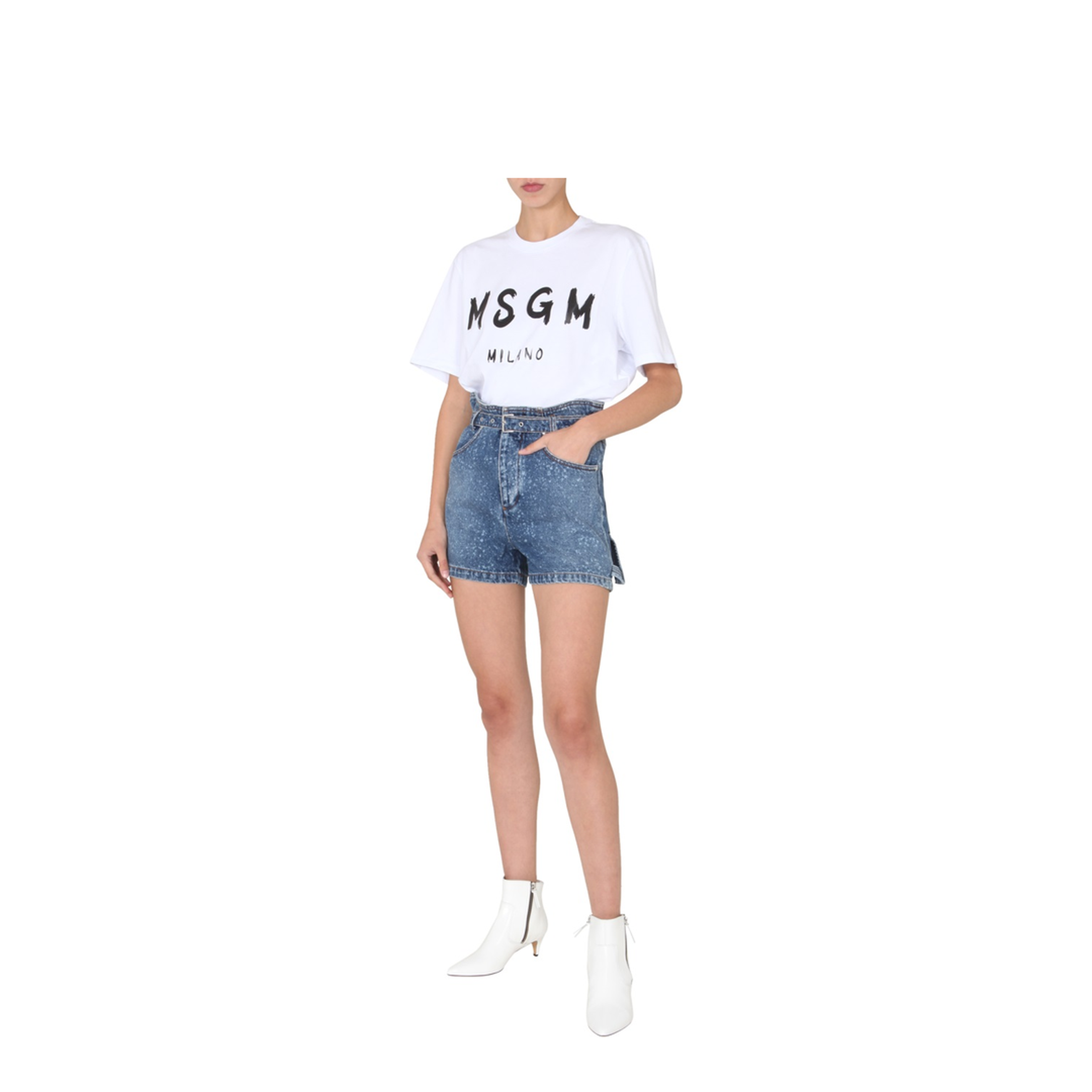 MAYFEYR - MSGM - Denim Shorts - 2941MDB44L20772888