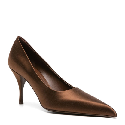 MAYFEYR - Prada - Pointed-Toe Satin Pumps - 1I484NFA085049F0005