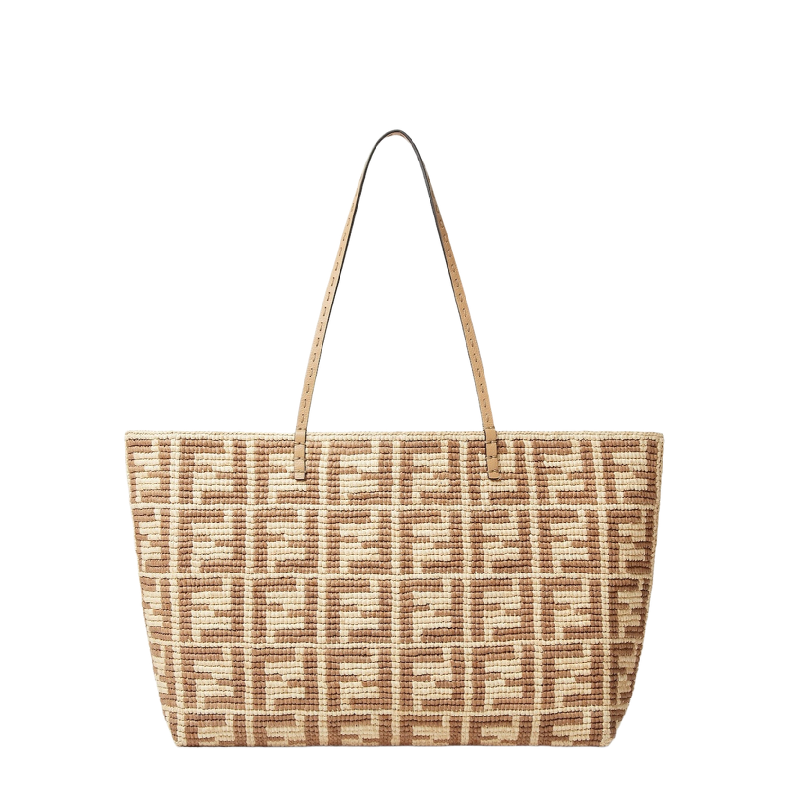 Roll Small Canvas Shopper Bags - Tan