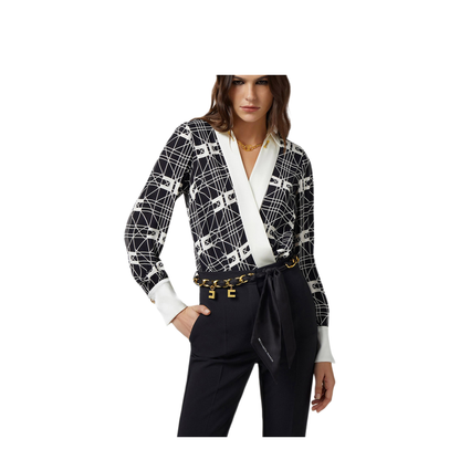 MAYFEYR - Elisabetta Franchi - Multicolor Shirts - CBS0241E2685