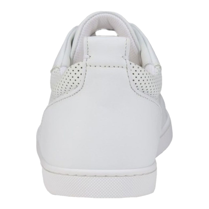 White Front Lace-Up Fastening Shoes