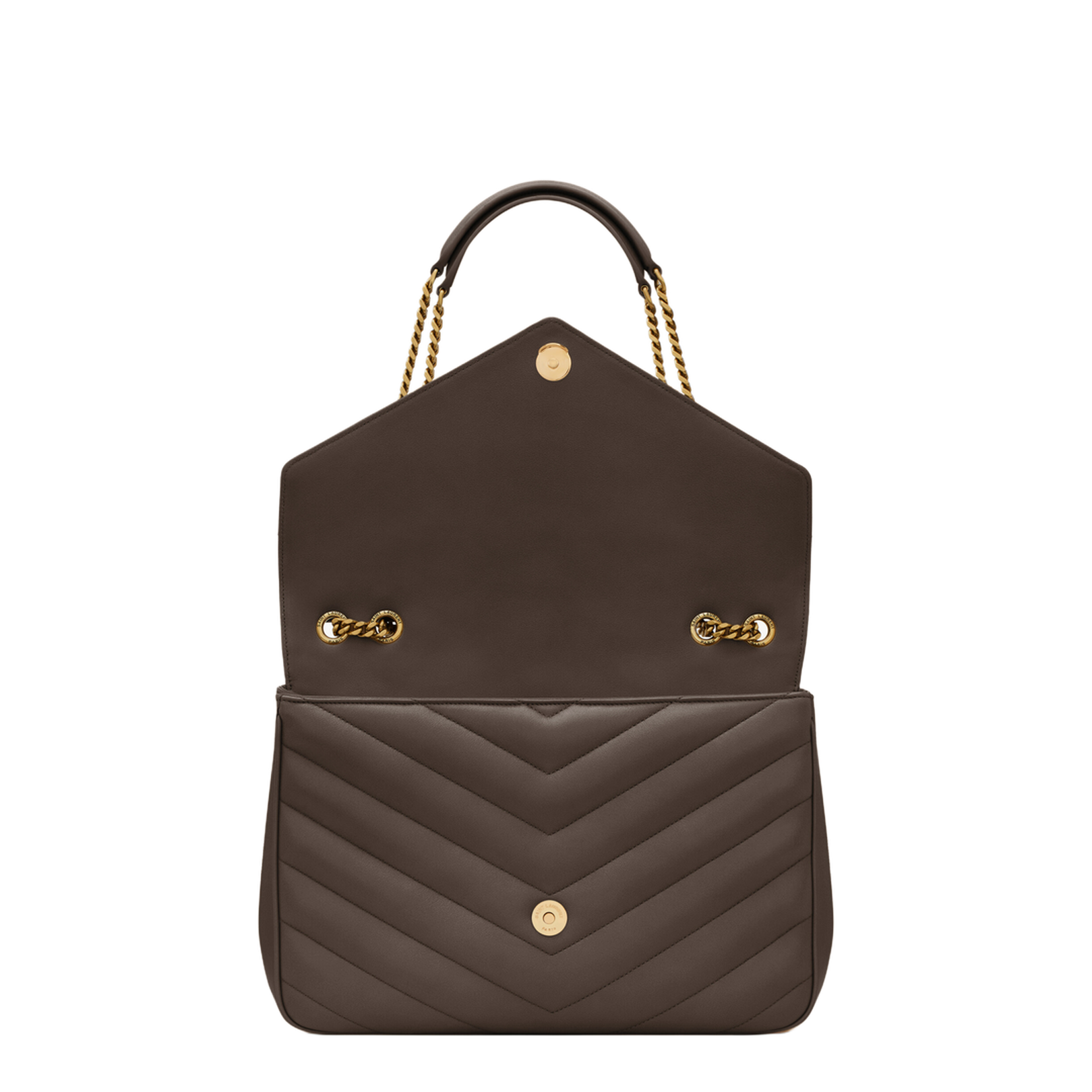 LOULOU large in MATELASSÉ lambskin