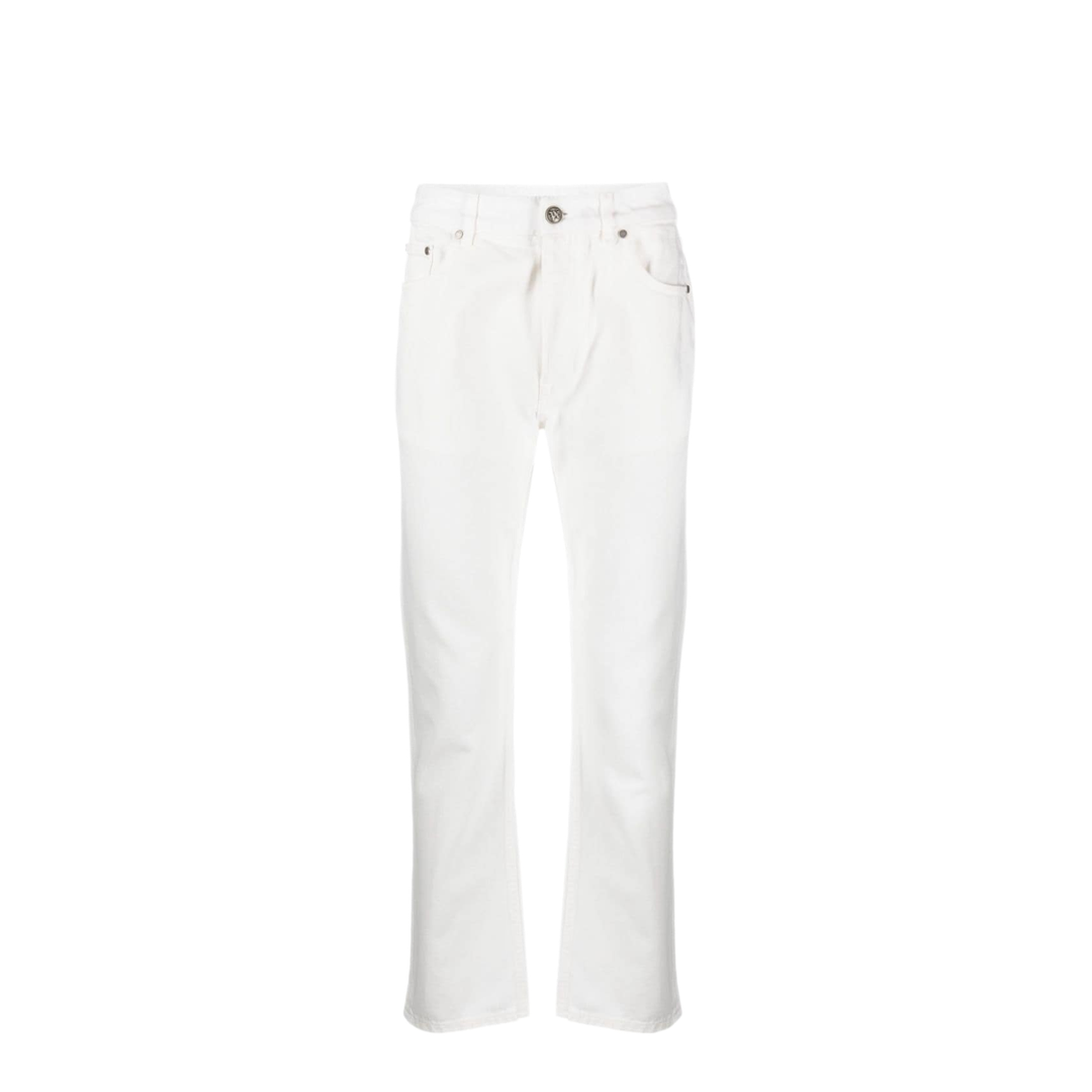 MAYFEYR - Palm Angels - Logo-Embossed Straight Jeans - PMYA039R24DEN0020310