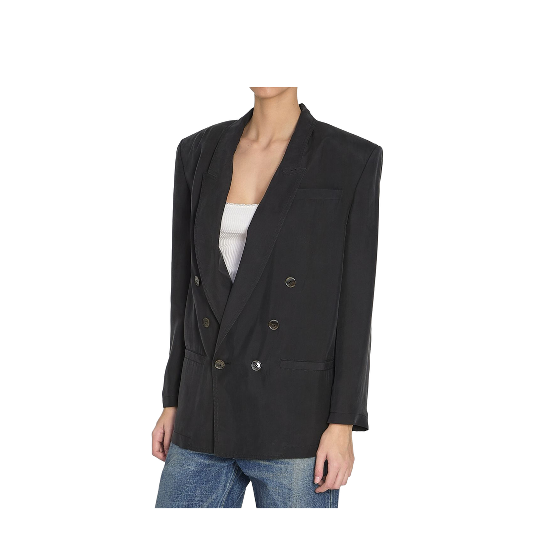 Habutai silk jacket