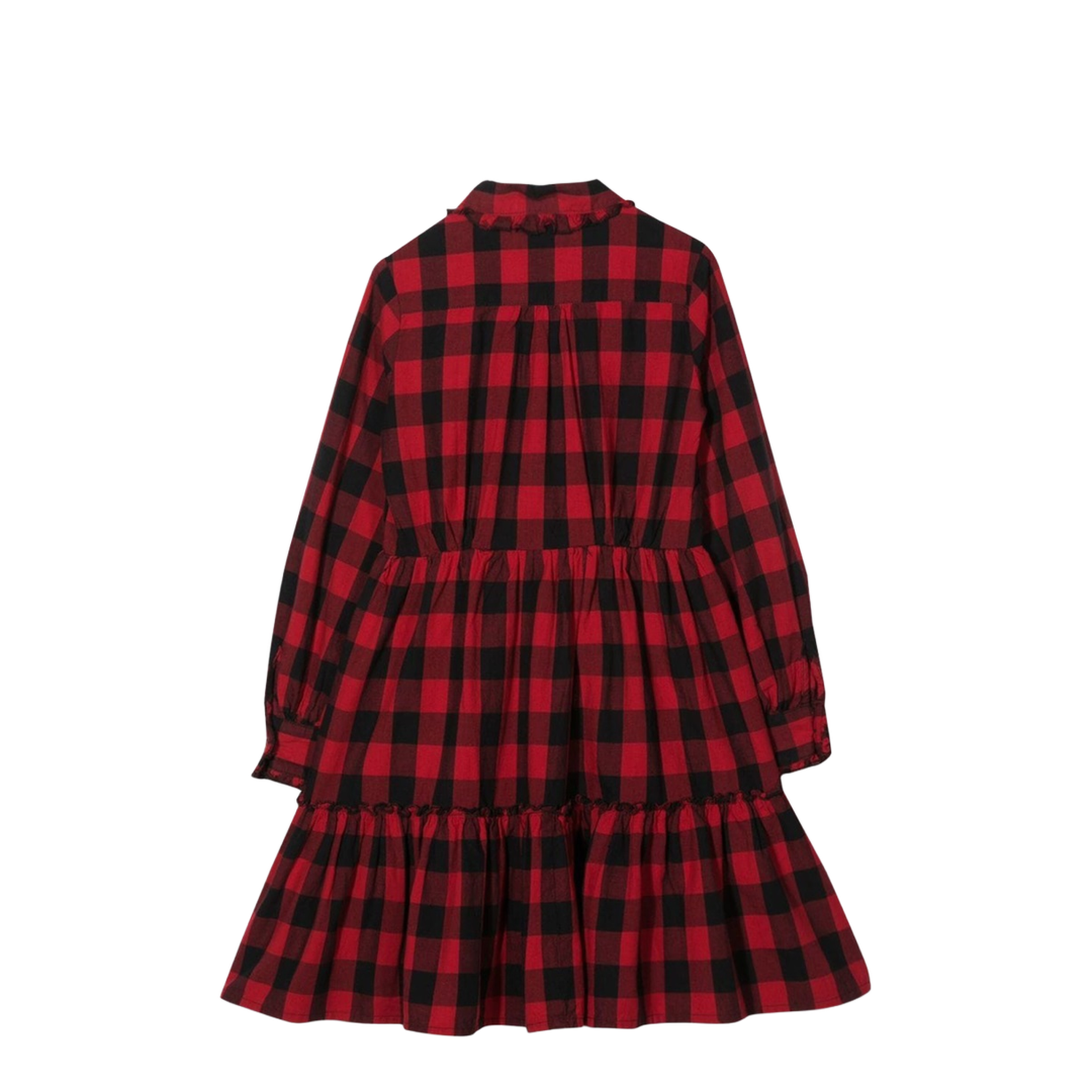 MAYFEYR - Dsquared2 - Checkered Dress With Buttons And Collar - DQ1192KD0A0MDQ452