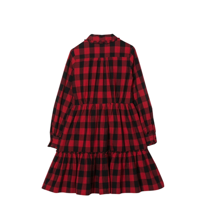 MAYFEYR - Dsquared2 - Checkered Dress With Buttons And Collar - DQ1192KD0A0MDQ452