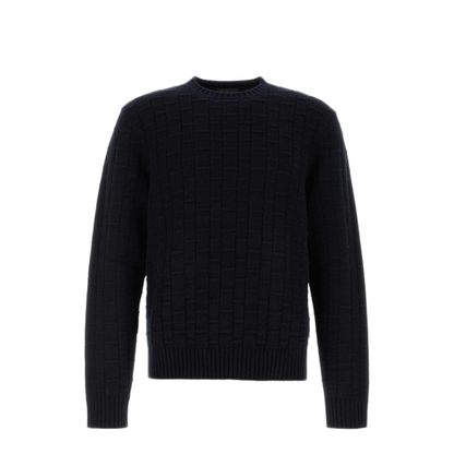 MAYFEYR - Prada - Midnight Blue Wool Blend Sweater - UMB889SOOO15TOF0008