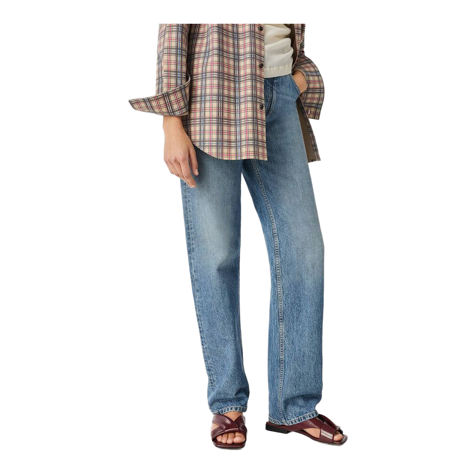 Riva Flat Mule in Barolo