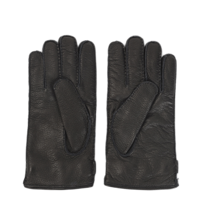 MAYFEYR - Kiton - Black Deer Leather Gloves - UGU023K0212L10003NERO