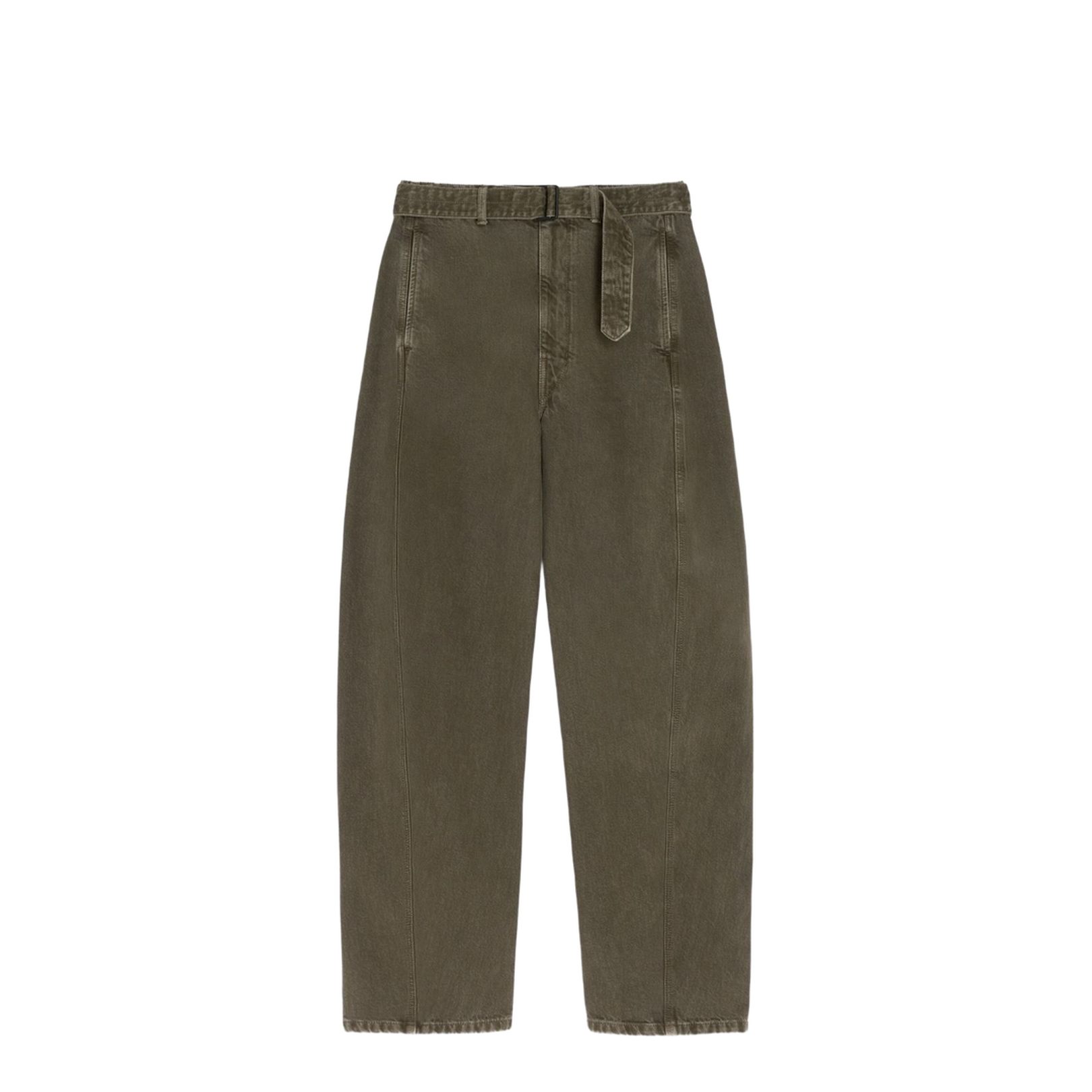 Twisted Denim Cotton Jeans