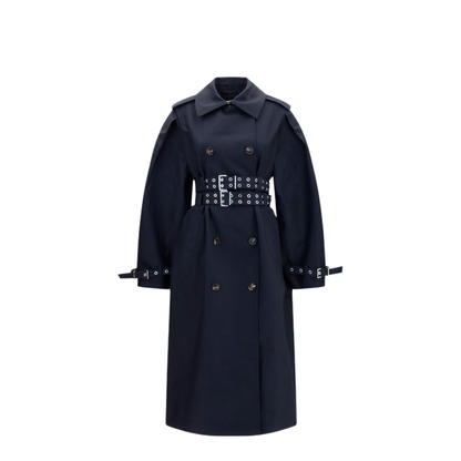 MAYFEYR - Ganni - Double Breasted Cotton Trench Coat - A1010222099