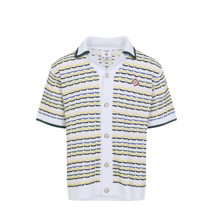 MAYFEYR - Casablanca - Tuck Stitch Shirt - MSP26KW120901MULTI