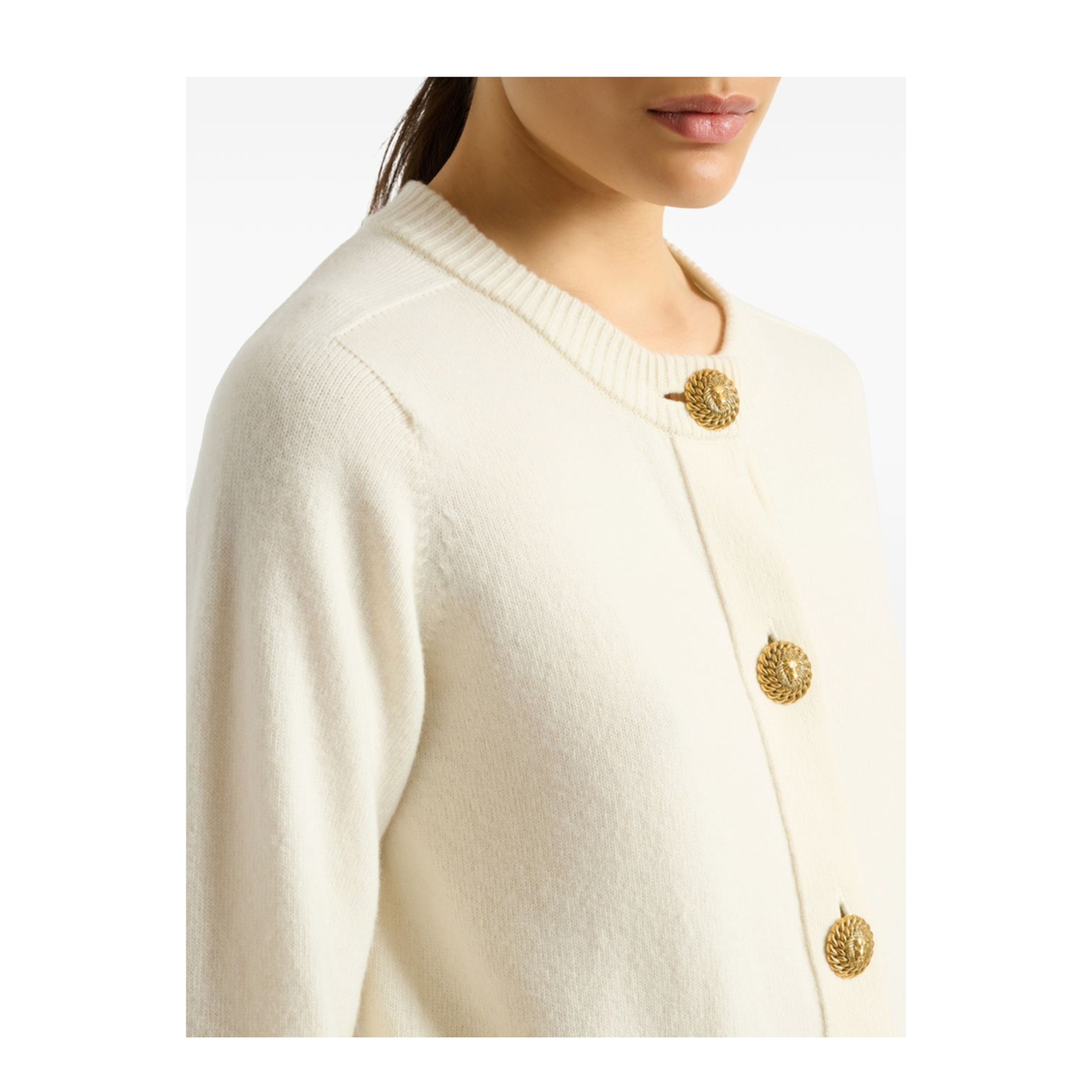 MAYFEYR - Balmain - Sweaters White - HF1KL917KI870KA