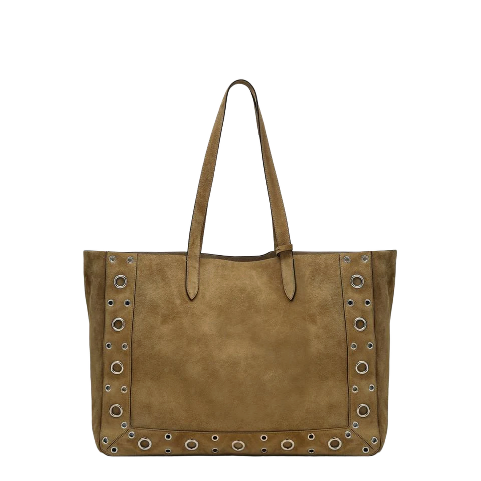 Large Suede Shopping Bag