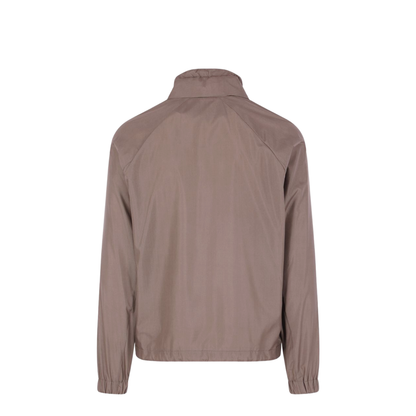 Unlined Jacket in Membrane Silk