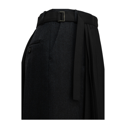 MAYFEYR - Sacai - Pleated Midi Skirt - 2608766202