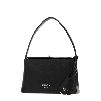 MAYFEYR - Prada - Black Leather Handbag - 1BC3072ZVDF0002