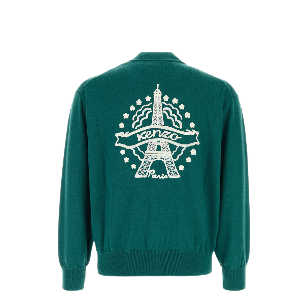 MAYFEYR - Kenzo - Eiffel Tower Design Zip Up Cardigan - FG65CA8193FH55