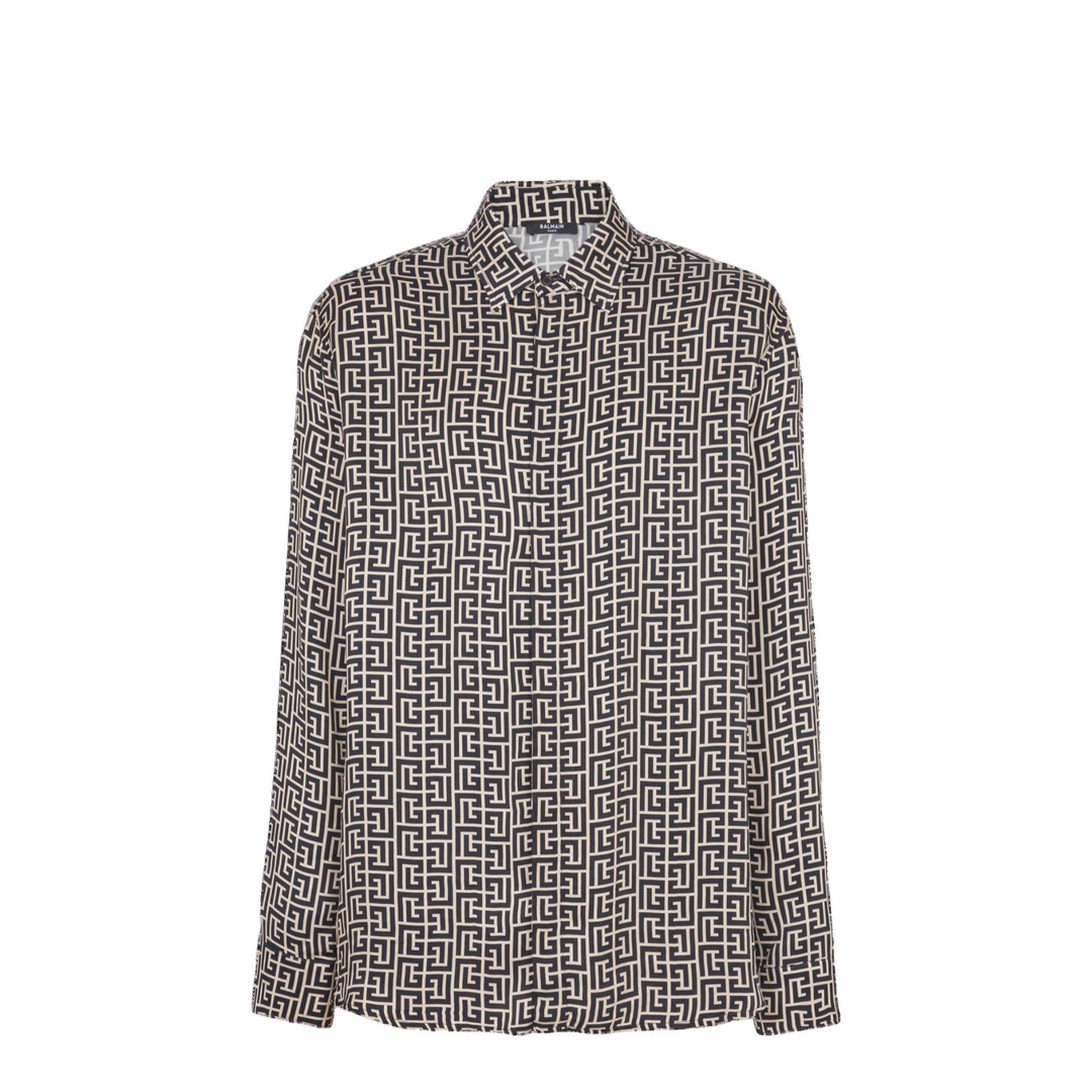 Monogrammed Flowing Shirt